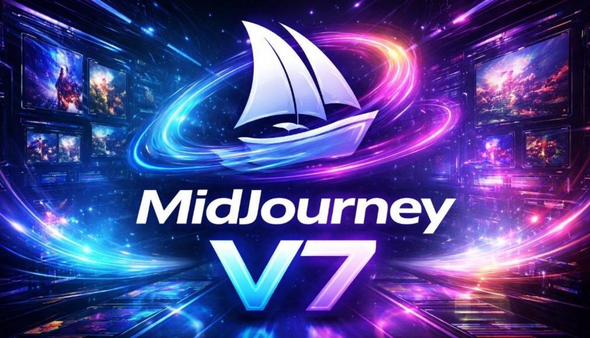 Midjourney web app — browse and generate from a clean gallery interface