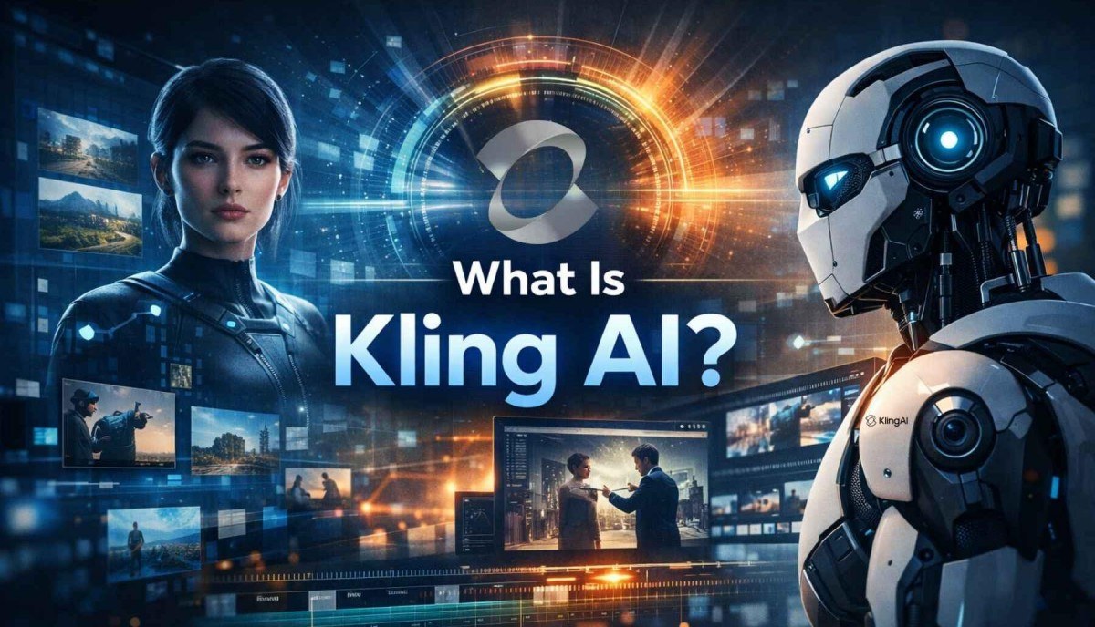 Kling AI interface — clean and intuitive text-to-video generation