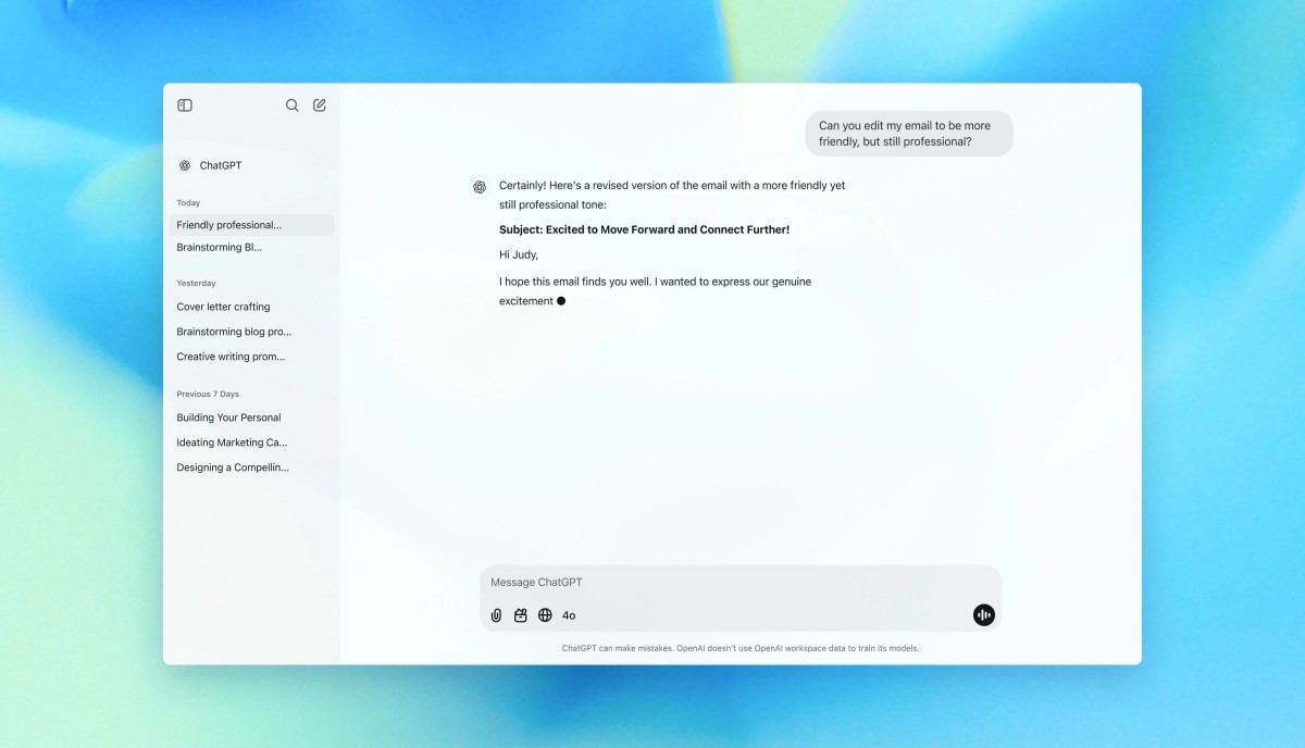 Code generation mode — syntax highlighting and multi-language support