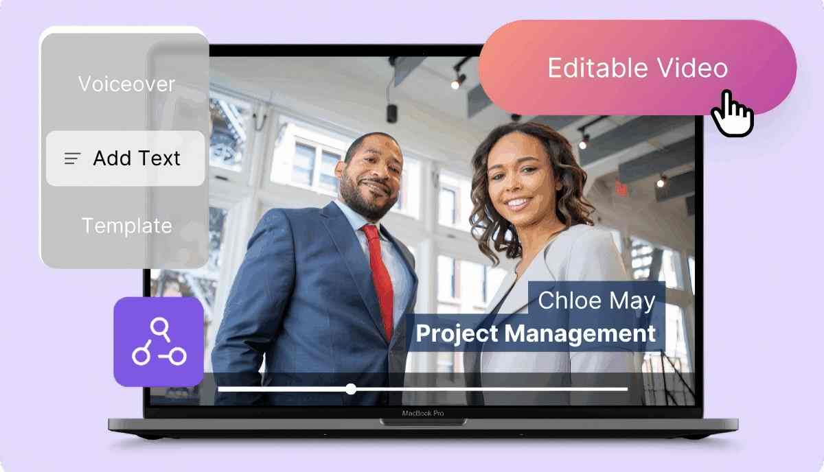 Create videos using AI, and centralize all editing tools and features in one easy-to-use place.